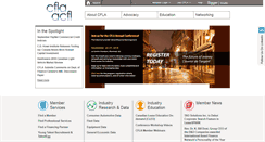 Desktop Screenshot of cfla-acfl.ca